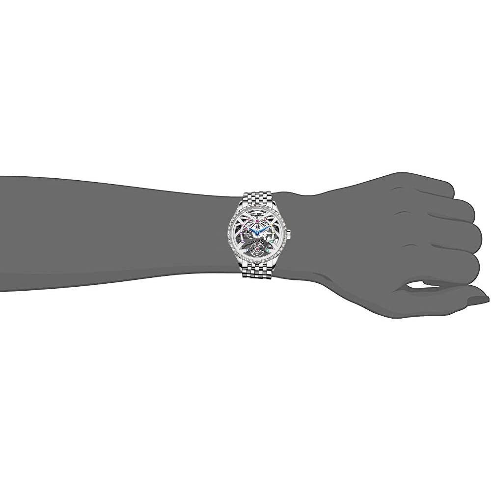 AGELOCER Luxury Women's Automatic Skeleton Watch with Diamonds - Top Brand Mechanical Timepiece for Elegant Ladies | Perfect for Christmas, Valentine's Day Gifts, Date Nights & Formal Occasions