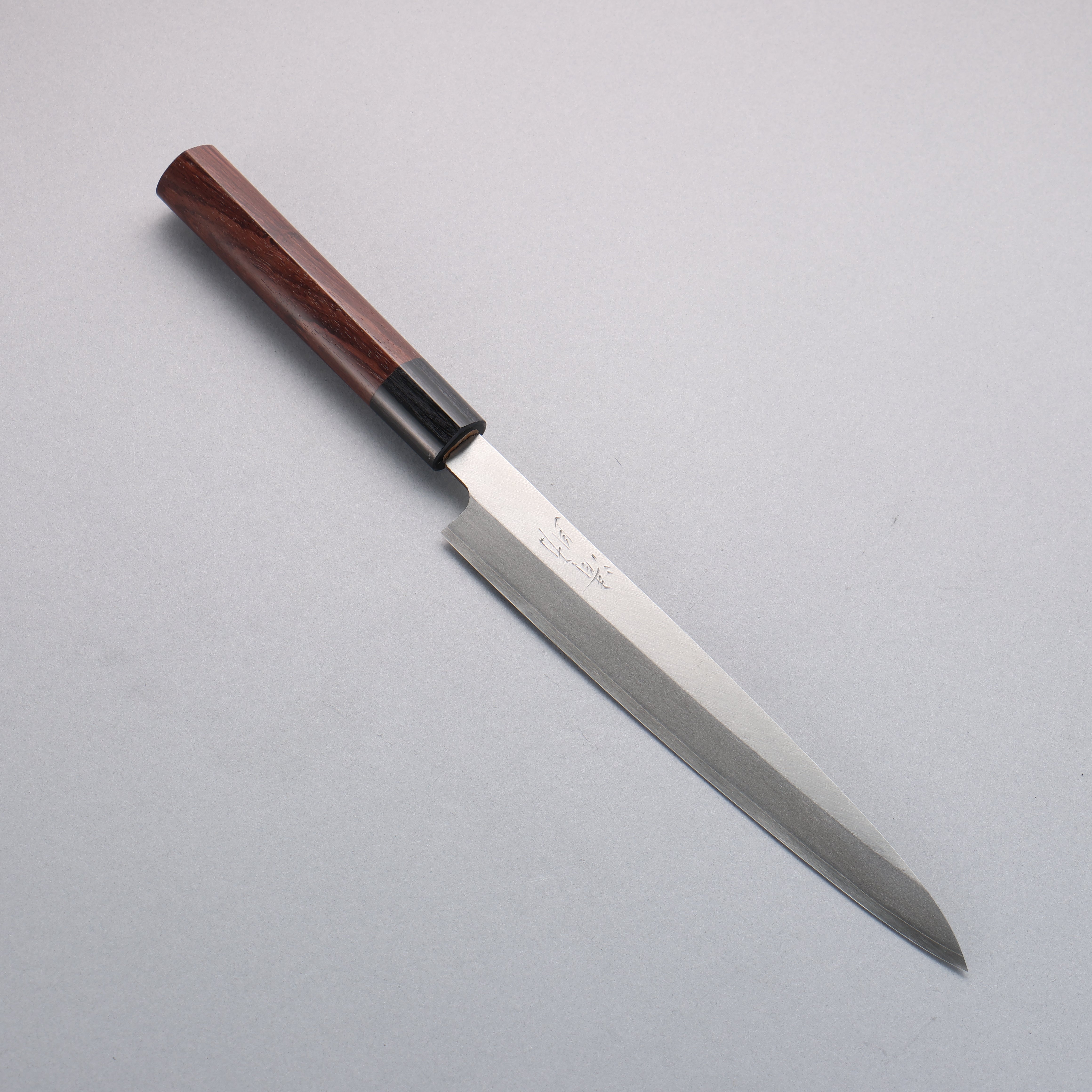 Premium Seisuke VG1 Kasumitogi Yanagiba 210mm Japanese Sushi Knife with Rosewood Handle – Perfect for Sushi Chefs & Home Cooking Enthusiasts