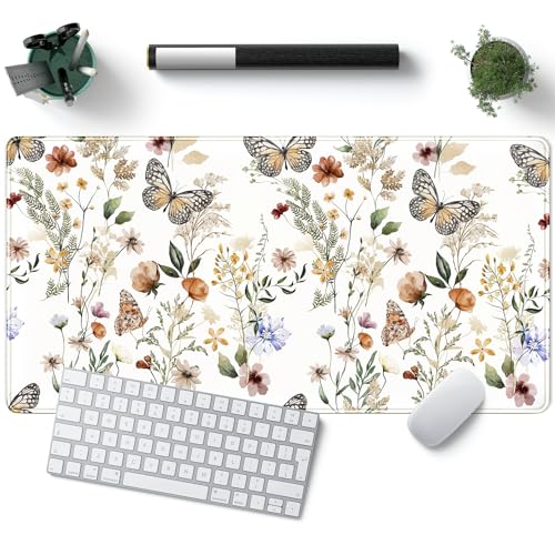 B-retro White Flowers