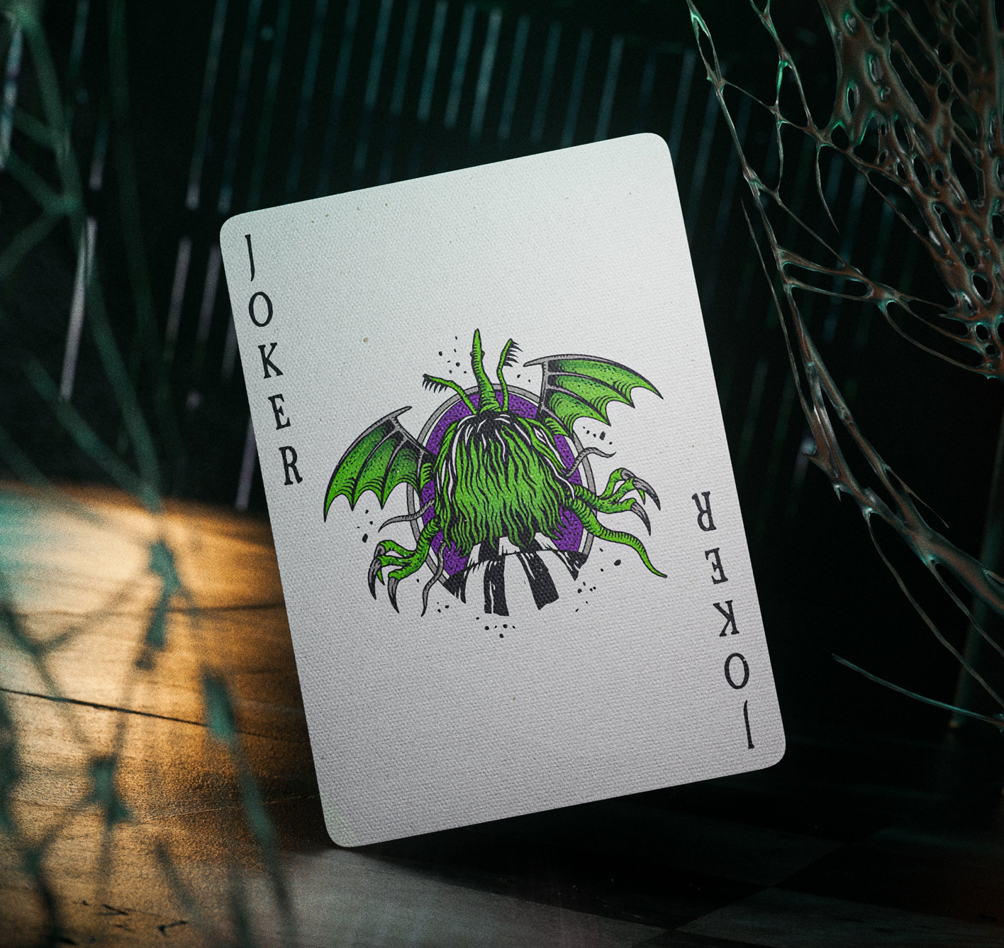 Beetlejuice Themed Playing Cards - Premium Quality Deck for Card Games, Magic Tricks & Collectors - Perfect for Halloween Parties, Movie Nights & Gifts