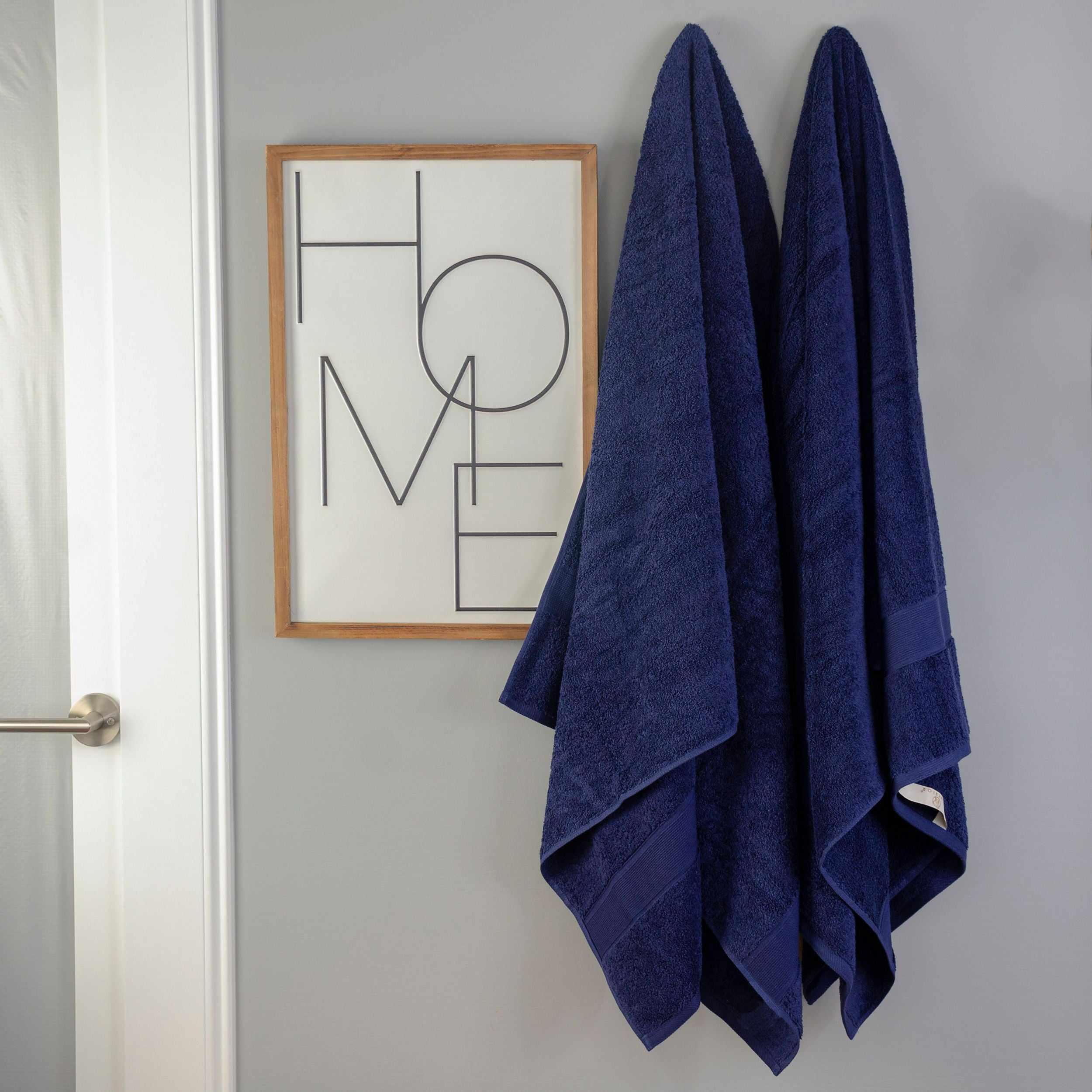 Premium Organic Cotton 650 GSM 2-Piece Bath Sheet Set - Ultra Soft & Absorbent Luxury Towels for Spa, Hotel & Home Bathroom