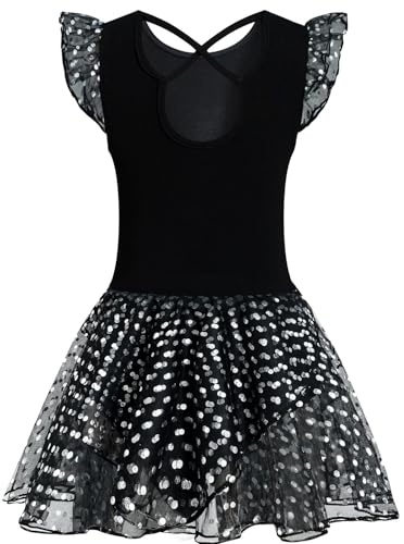 Black Silver Polka Dots