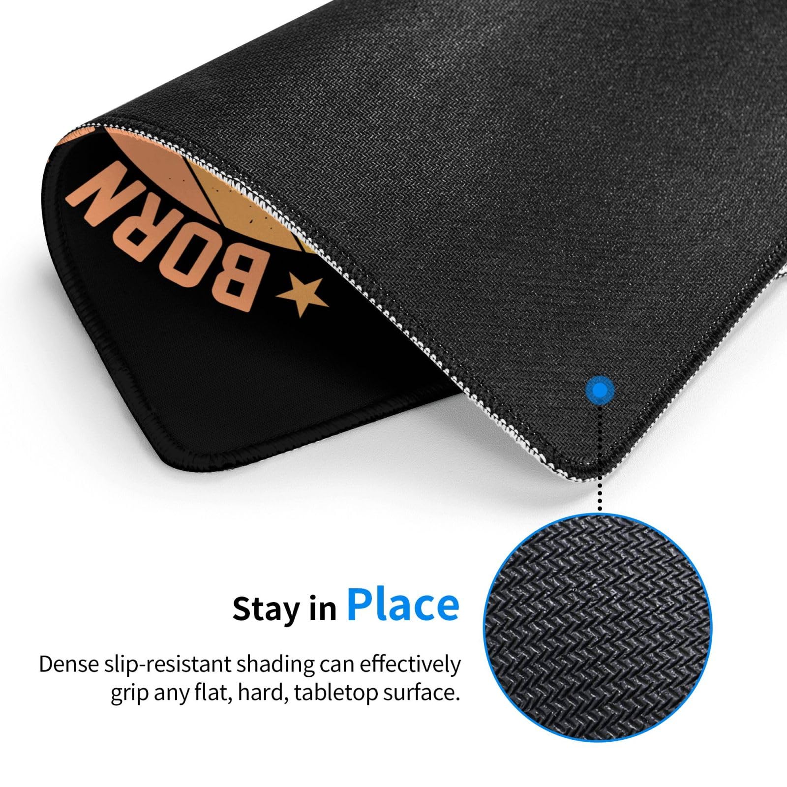 SIYTUAU Waterproof Non-Slip Rubber Mouse Pad - 10x12 Inch Gaming & Office Mouse Mat for Football Fans - Perfect for PC, Laptop, and Workstation Use