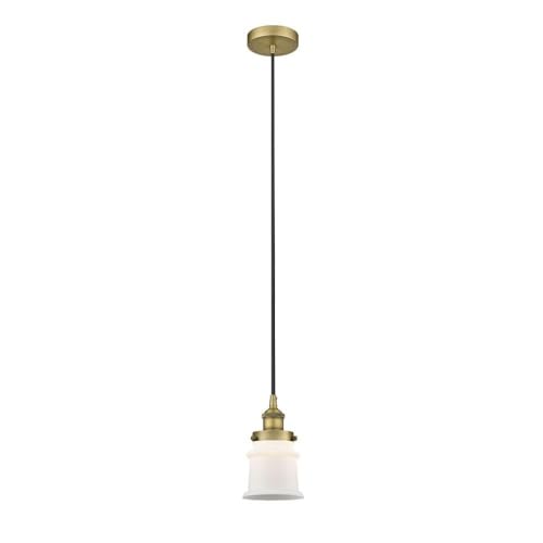 Brushed Brass / Matte White