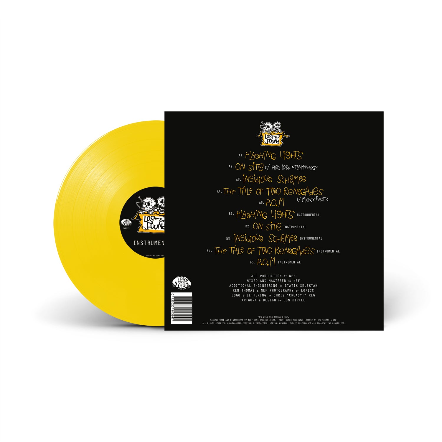 Lost & Found (Colored Vinyl LP) - Limited Edition Music Album for Record Collectors & Music Lovers - Perfect for Home Listening, Gifts & Vinyl Collections