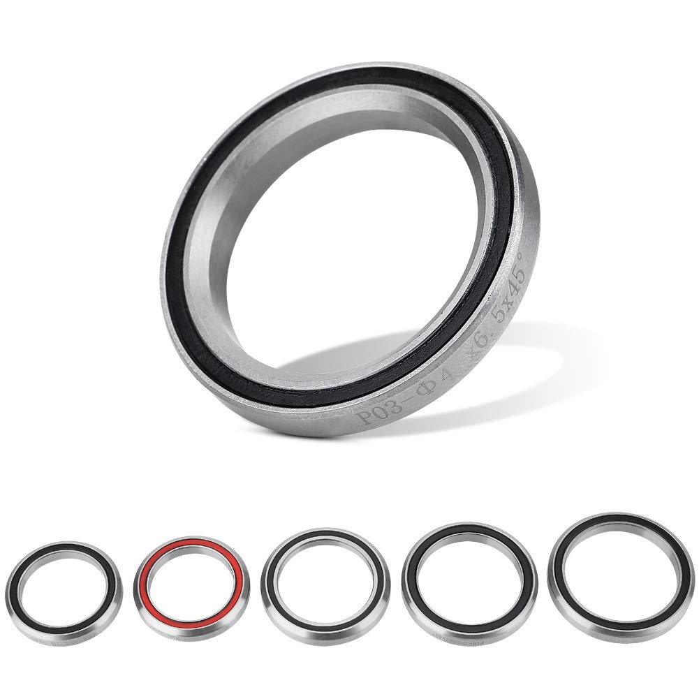 Lightweight Steel Bicycle Headset Bearing (41mm) - Durable Bike Headset Replacement Part for Most Bicycles | Perfect for Mountain, Road & Commuter Bike Repairs