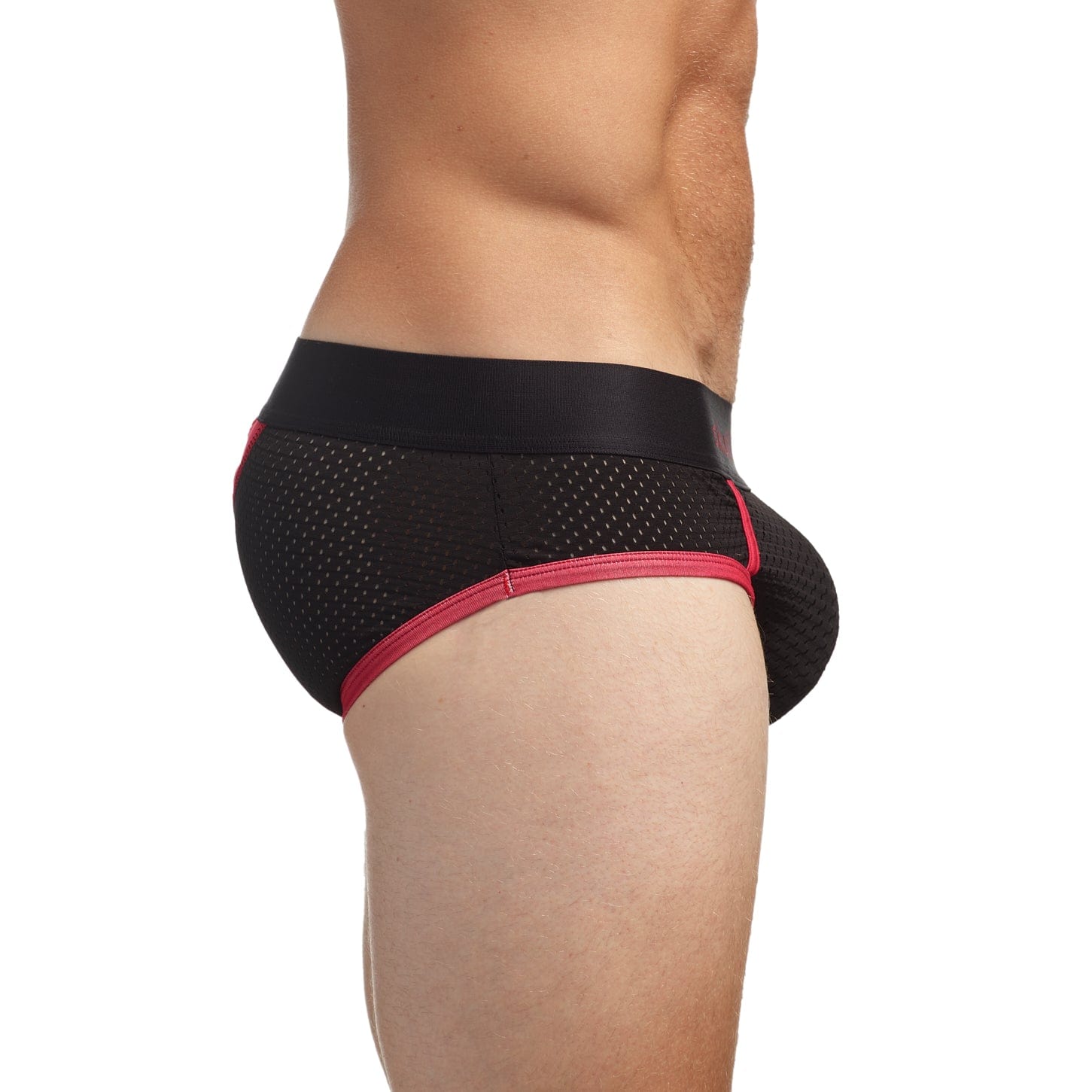Performance Mesh Brief Black - Comfortable Men's Underwear for Workout, Sports & Everyday Wear