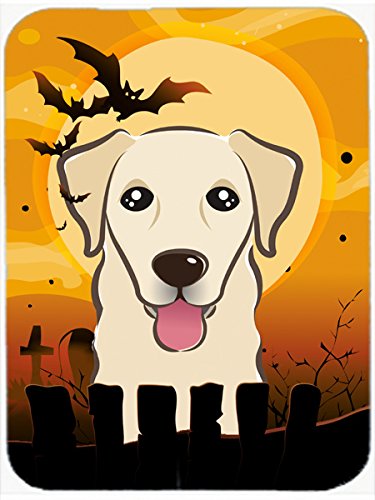 Halloween Golden Retriever Mouse Pad - Large Washable Non-Slip Desk Mat for Home Office, Gaming & Computer Work - Cute Dog-Themed Mousepad & Hot Pad Trivet for Halloween Decor