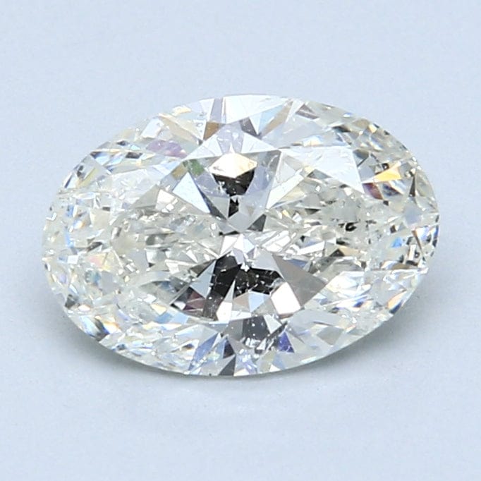 1.70 Carat Oval Cut Diamond - I Color SI2 Clarity - Elegant Engagement Ring & Wedding Jewelry for Women
