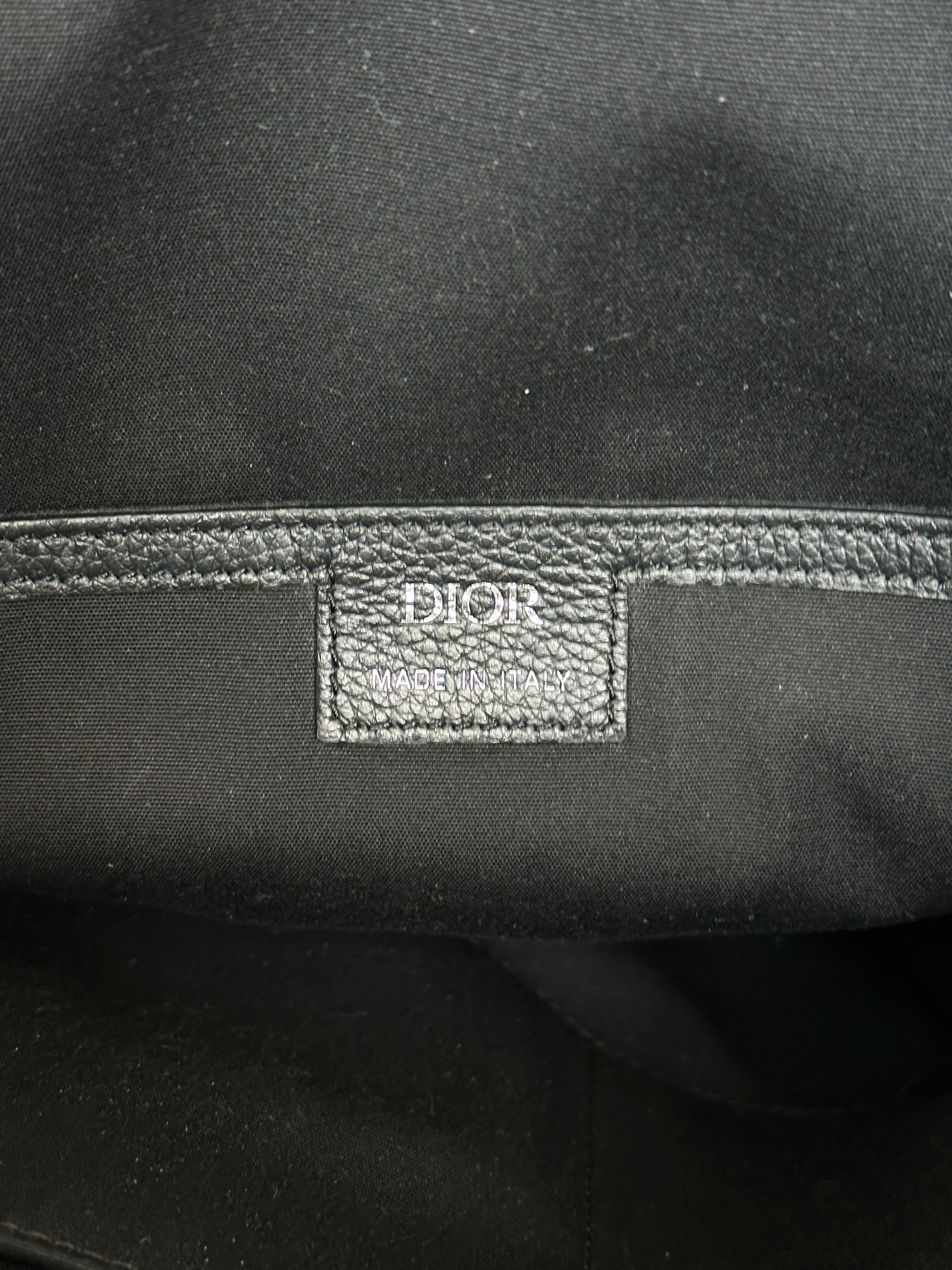 Dior Black Oblique 8 Roll Backpack for Women | Luxury Designer Travel Backpack | Perfect for Work, Gym & Weekend Getaways