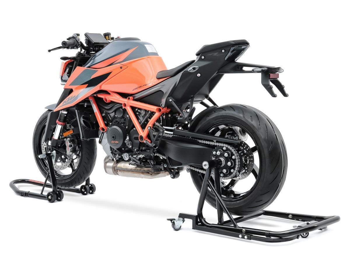 MV Agusta Brutale 1090 RR 10-18 Motorcycle Paddock Stand Set - Heavy Duty Rear Dolly Stand & RCS Compatible - Perfect for Garage Maintenance & Bike Storage