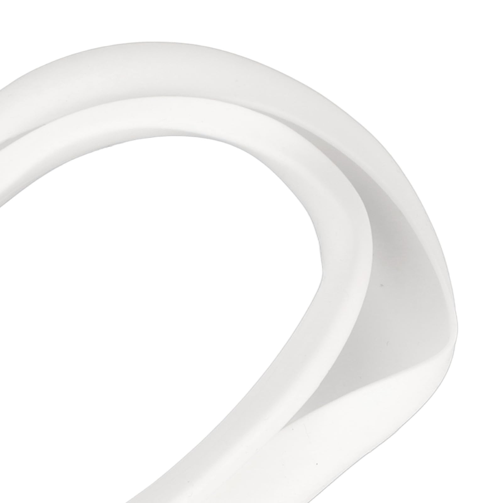 VR Headset Eye Cushion Replacement - Sweat-Resistant Silicone Face Pad, Lightweight & Waterproof VR Accessories for Oculus Quest 2, HTC Vive, PSVR - Perfect for Gaming, Fitness & Long VR Sessions (White)