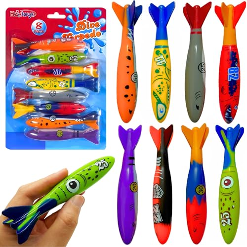 Multicolor Diving Torpedoes