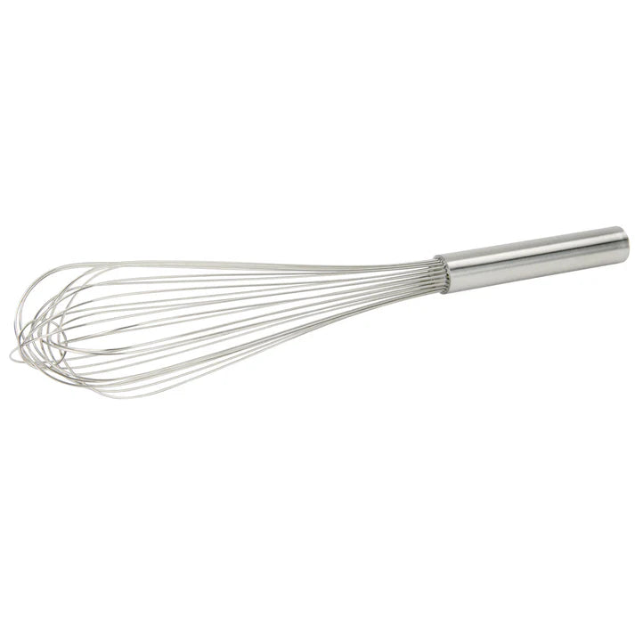 Winco 16 Piano Whip PN 16 - Professional Stainless Steel Kitchen Tool for Baking, Cooking & Cake Decorating | Ideal for Chefs, Bakers & Home Cooks