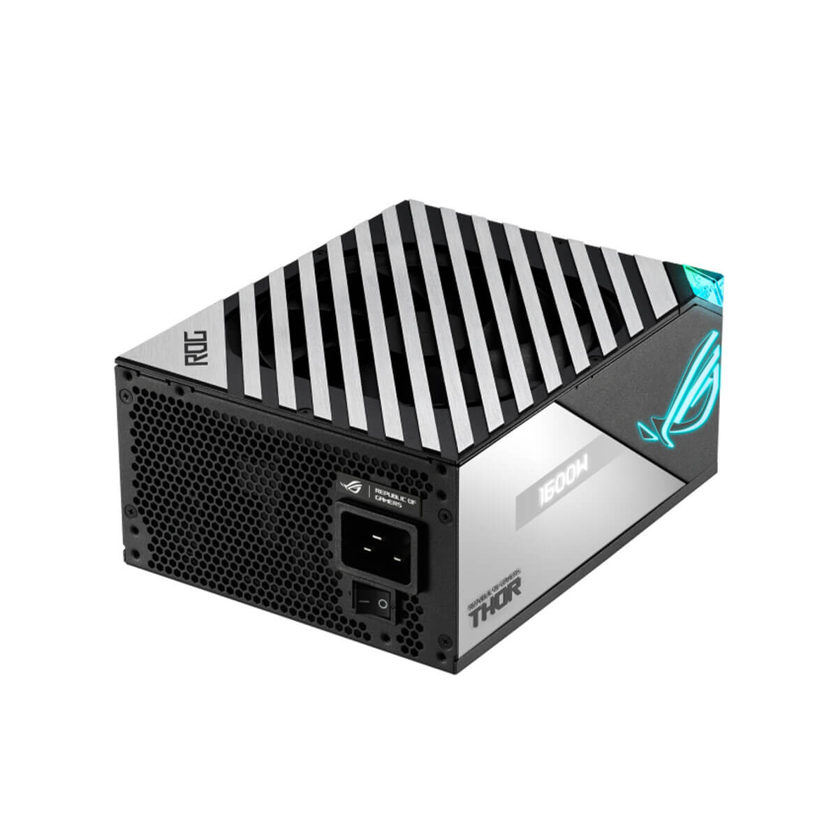 ASUS ROG THOR 1600W Titanium Power Supply - 80 Plus Titanium Certified, Fully Modular PSU for Gaming PC, Workstation & High-End Builds - Perfect for 4K Gaming, Video Editing & Crypto Mining Rigs