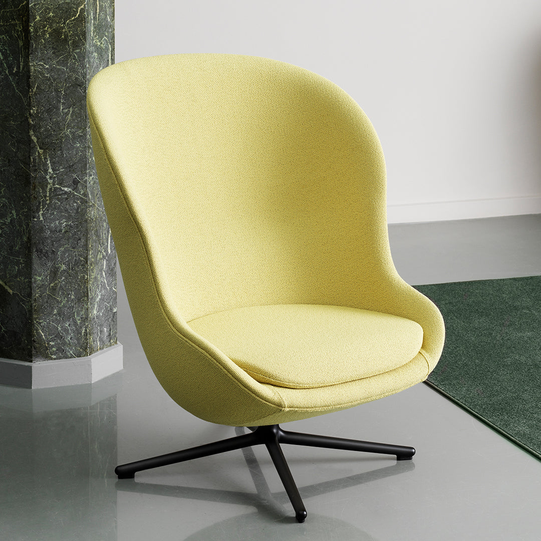 Premium Hyg Lounge Chair with 360° Swivel Base - Modern Accent Chair for Living Room, Bedroom & Office Relaxation