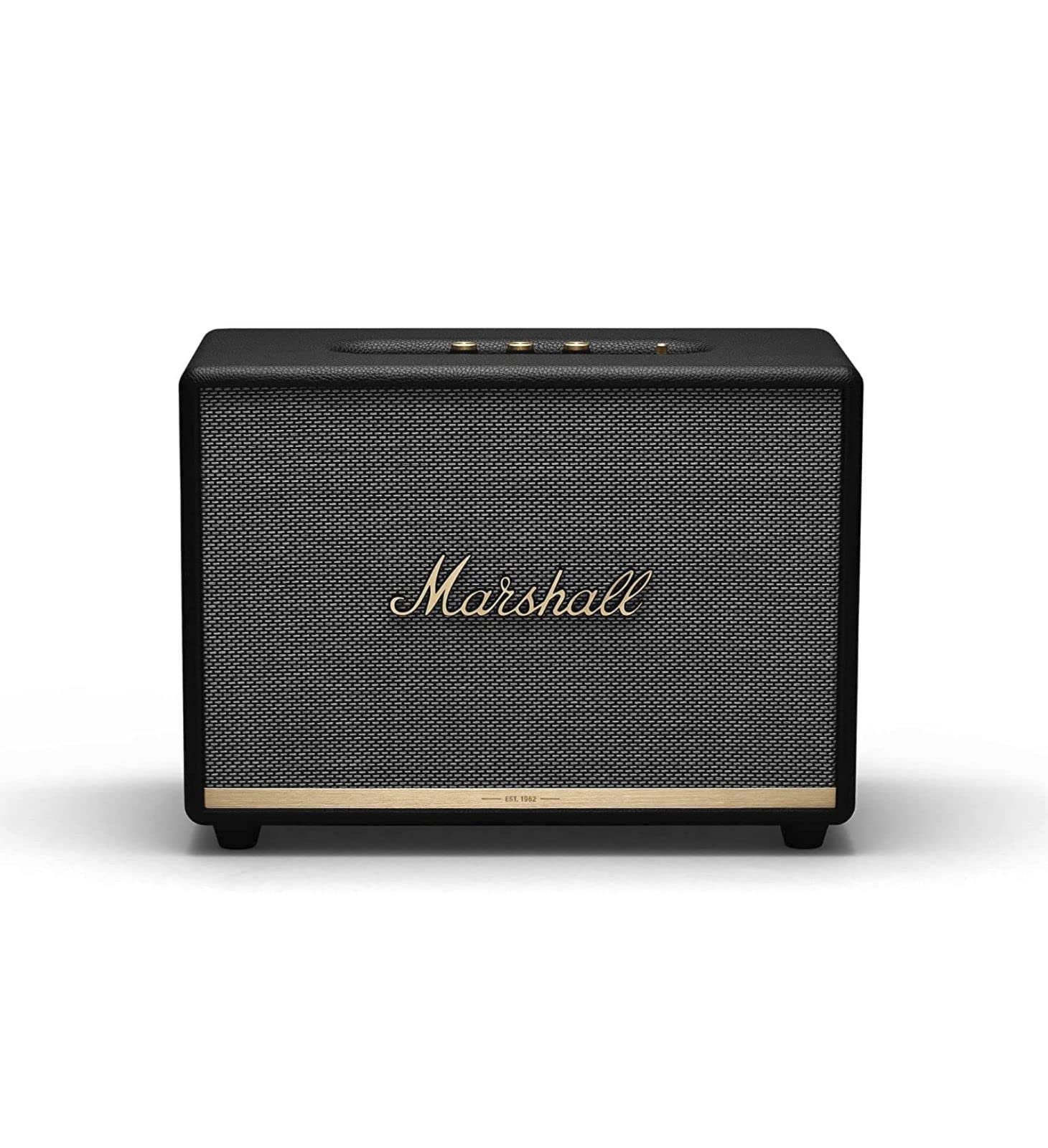 Marshall Woburn II Wireless Bluetooth Speaker - High Power Home Audio System with Deep Bass, Black | Perfect for Parties, Home Theater & Outdoor Gatherings