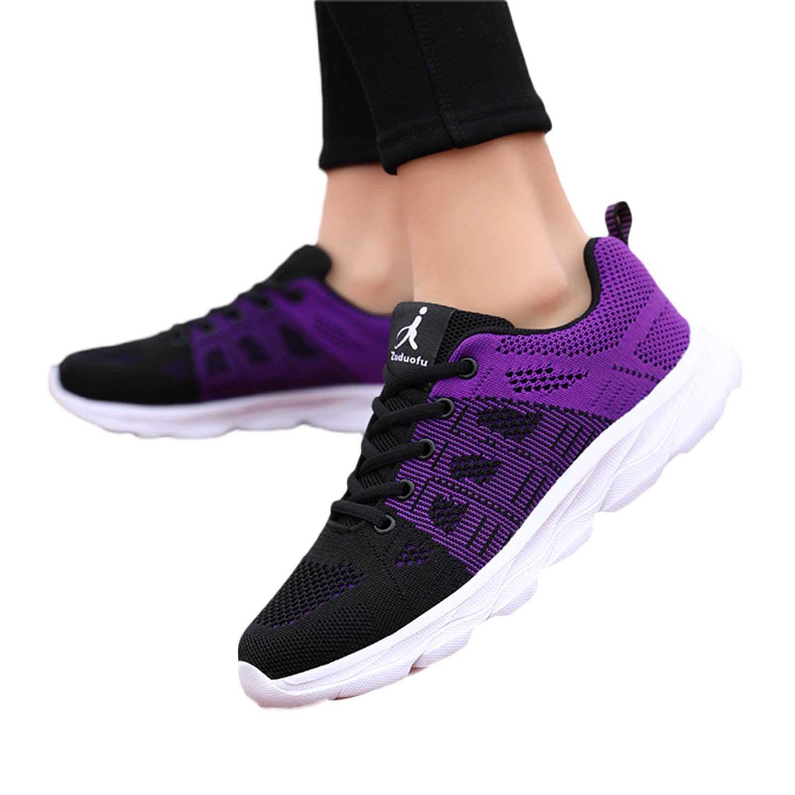 Women's Running Shoes - Breathable Mesh Sneakers for Women, Slip-On Fashion Athletic Shoes | Perfect for Jogging, Gym Workouts & Casual Wear