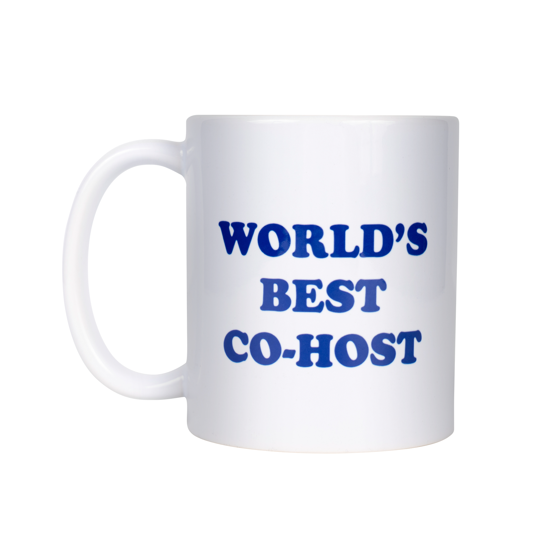 GMM World's Best Co-Host Coffee Mug - Perfect for Office, Home & Podcast Studios - Durable Ceramic Cup for Tea, Coffee & Hot Beverages