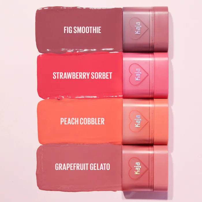 Kaja Dewy Bar Lip & Cheek Balm - Natural Blush & Tint for Lips & Cheeks | Vegan, Cruelty-Free Makeup | Perfect for Everyday Glow & On-The-Go Touch Ups