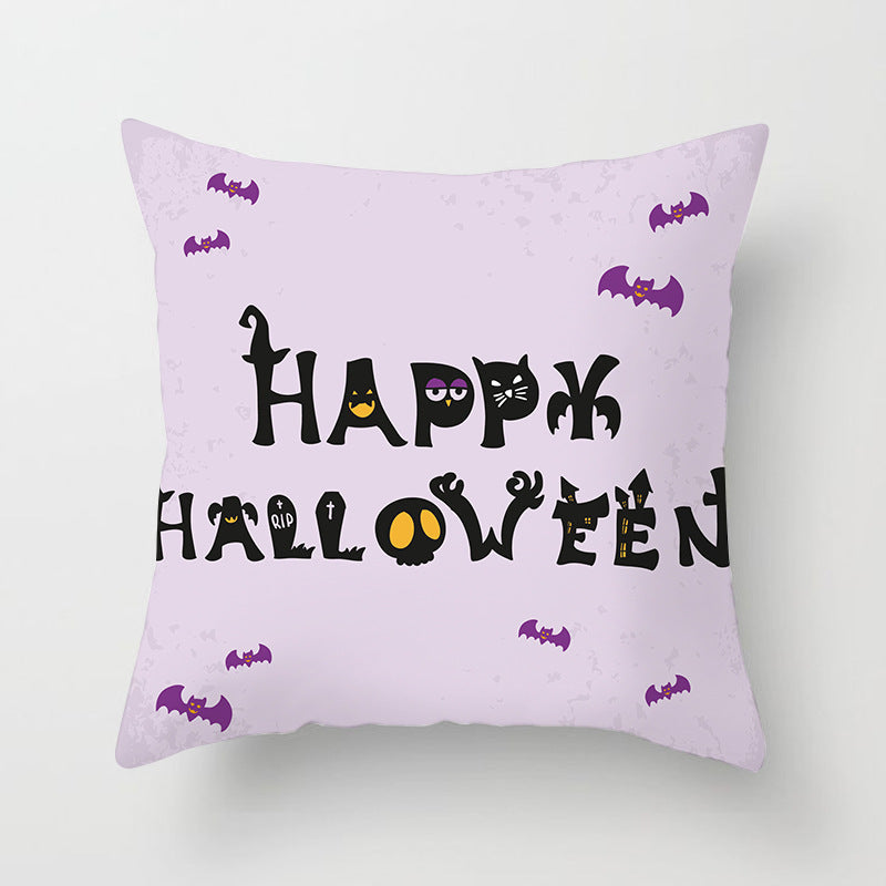 Spooky Halloween Pillowcase - Soft & Comfortable Decorative Pillow Cover for Halloween Decorations - Perfect for Home, Party, and Seasonal Decor