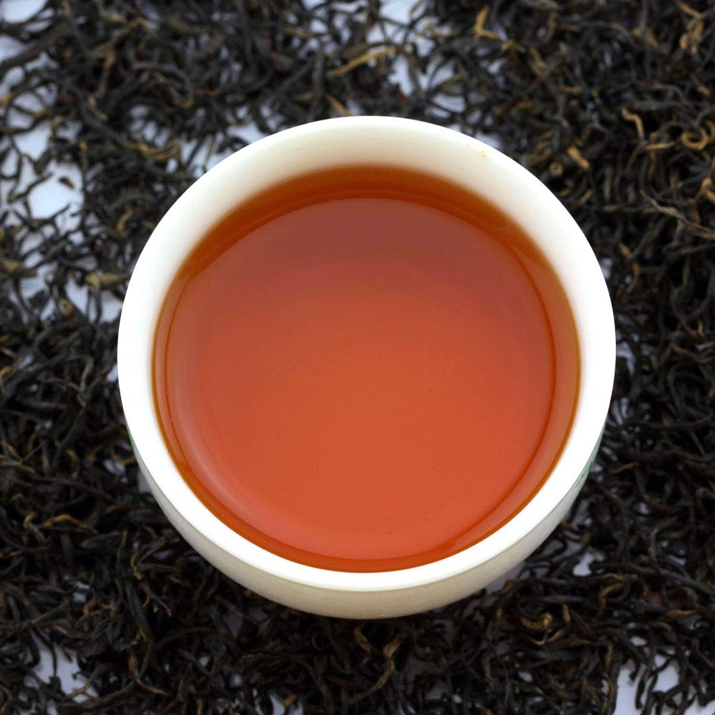 Premium Fujian Jinjunmei Black Tea Loose Leaf - 2Pcs 250g (17.6oz) Nonpareil Supreme Chinese Black Tea with Golden Buds - Perfect for Afternoon Tea, Gifts & Relaxation Moments