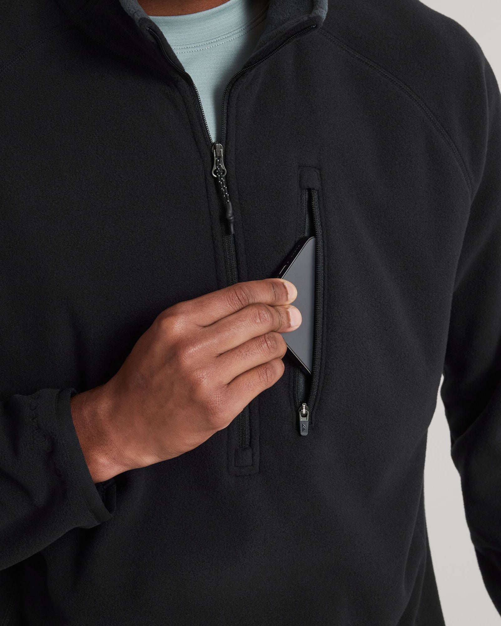 Men's Ridge 100 PrimaLoft Bio Insulated Pullover Hoodie - Lightweight Waterproof Winter Jacket for Hiking, Camping & Outdoor Activities (Black)