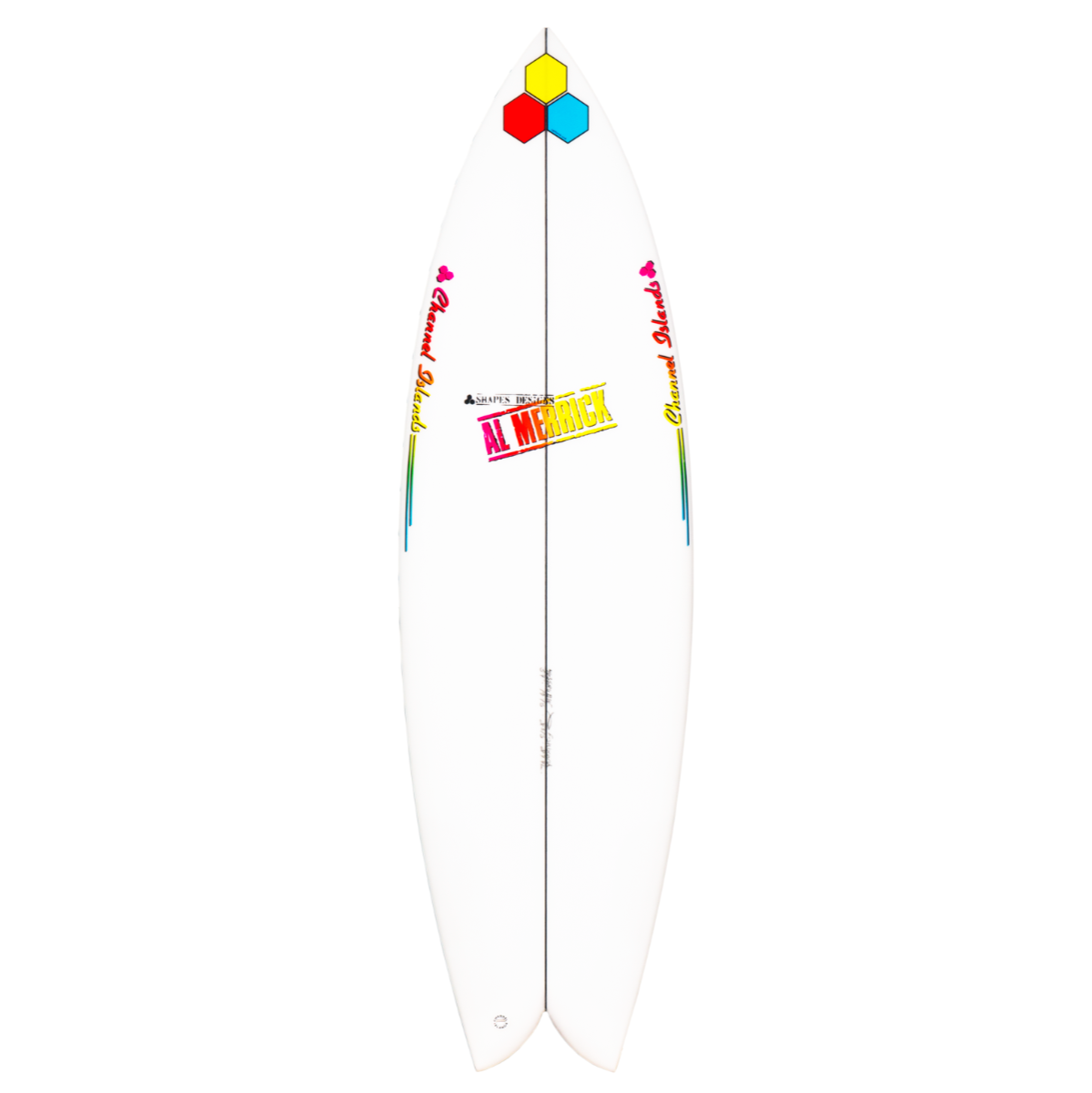 Channel Islands FishBeard 5'9 Surfboard with PU Future Fins - Perfect for Shortboard Surfing & Beach Waves