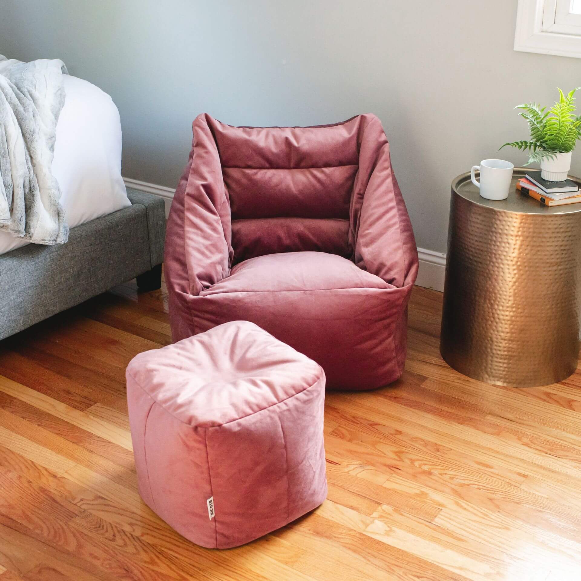 Aurora Recliner with Ottoman - Modern Comfortable Living Room Chair for Relaxing, Reading & Watching TV