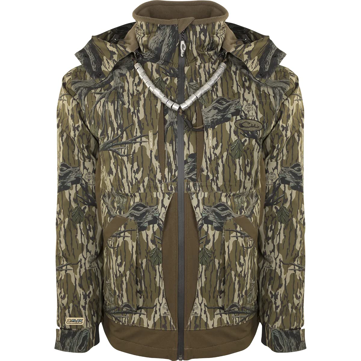 Drake Waterfowl Men's Waterproof Full Zip Hunting Jacket for Cold Weather - Ideal for Outdoor Hunting, Fishing & Camping Adventures