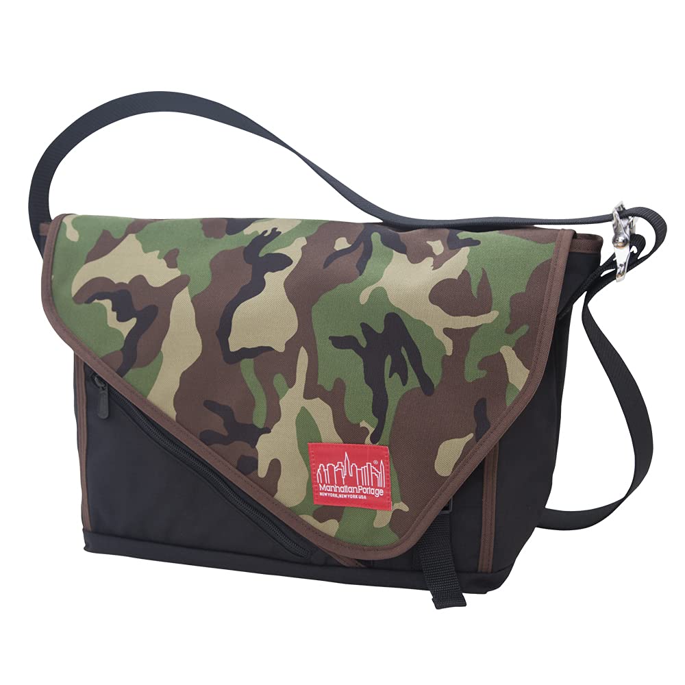 Manhattan Portage Flat Iron Messenger Bag - Durable Crossbody Laptop Bag for Men & Women - Perfect for Work, Travel & Daily Commute
