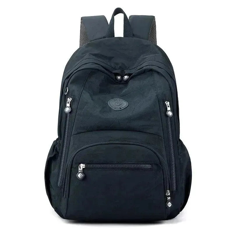 High Capacity Waterproof Travel Backpack for Women - Durable Carry On Hiking Backpack with USB Charging Port - Perfect for Camping, Air Travel & Outdoor Adventures