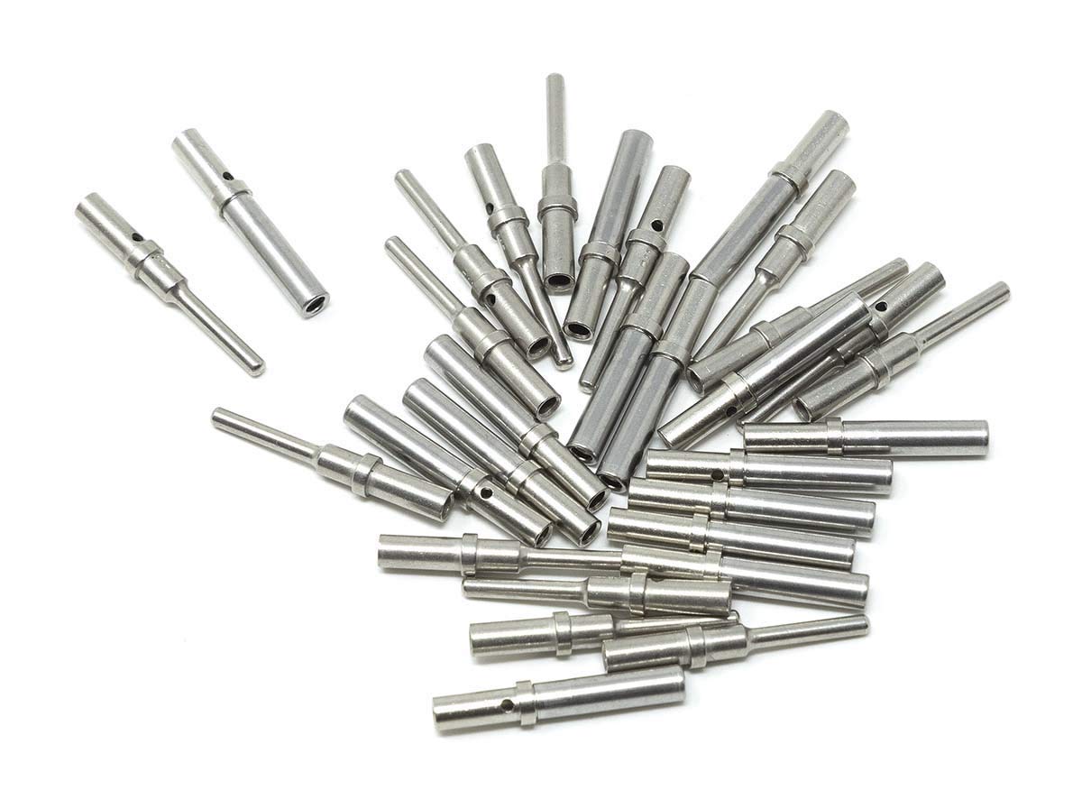 Eastwood Crimp-Right Genuine DT Series Deutsch Connectors and Pins Kit with Clamping Pliers - Professional Automotive Electrical Wiring Solution for Trucks, Motorcycles & Marine Applications