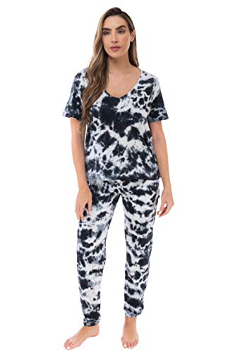 Tie Dye Black and White