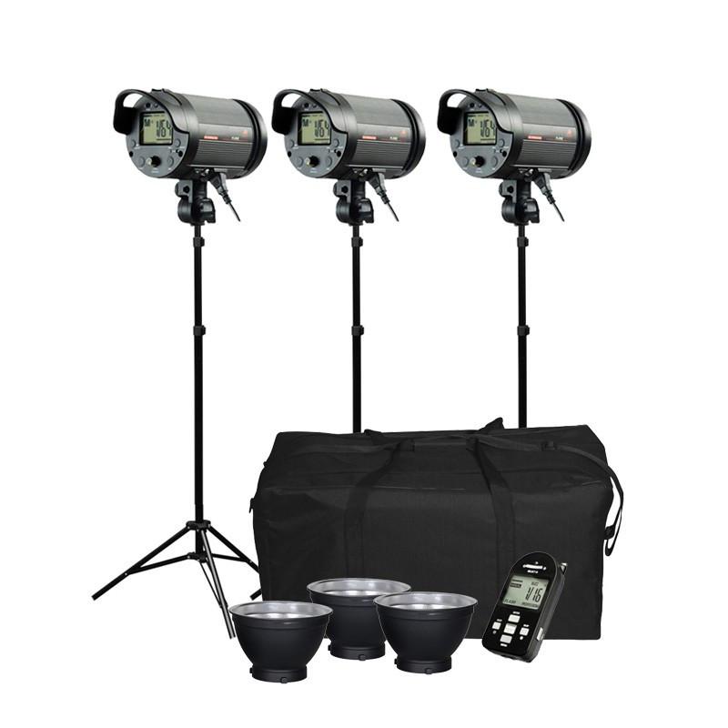 Cononmark 900W 3G 2.4GHz Bowens Mount Studio Strobe Light Kit - Professional Photography Lighting for Portraits, Product Shoots & Studio Sessions