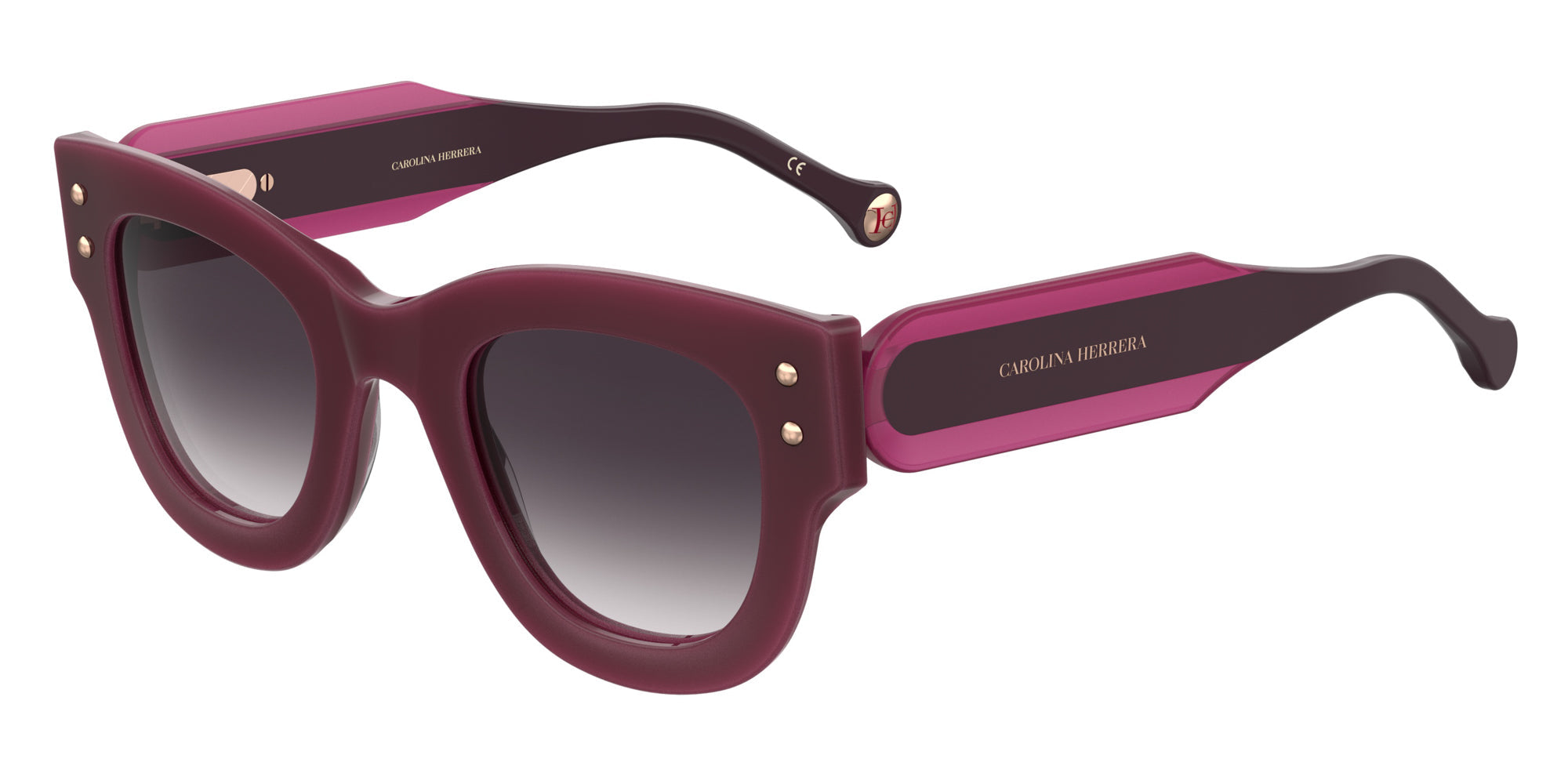 Carolina Herrera HER 0222/S Women's Designer Sunglasses - UV Protection & Polarized Lenses for Outdoor Activities, Driving, and Beach Vacations