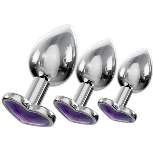 Heart Dark Purple