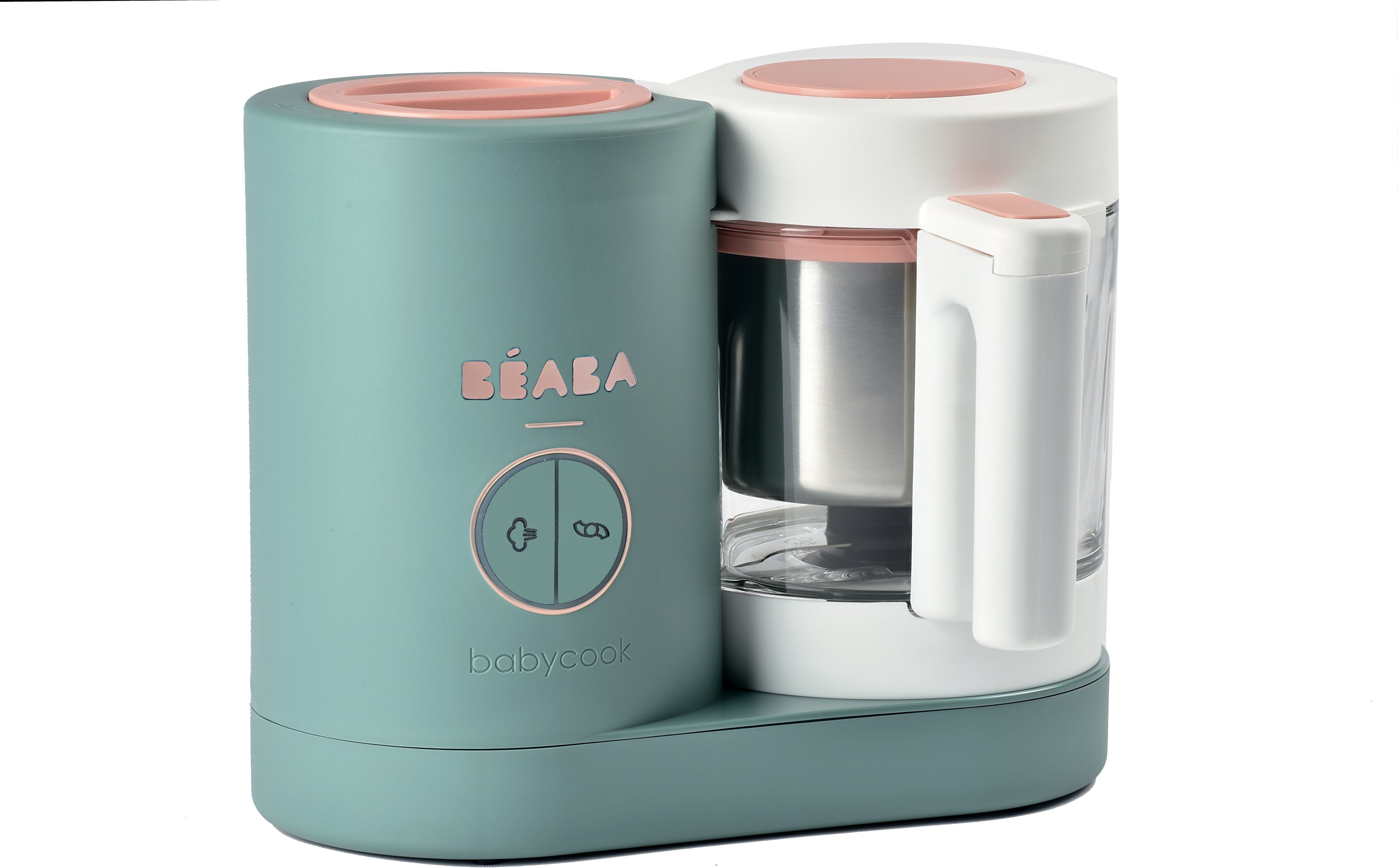 Beaba Babycook® NEO 4-in-1 Baby Food Maker - Steamer, Blender, Defroster & Reheater for Homemade Baby Food | Perfect for Purees, Steaming Vegetables & Preparing Healthy Meals