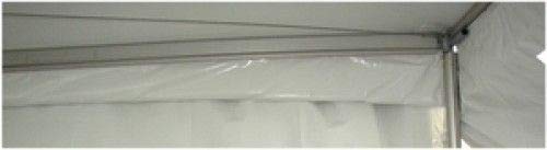 Heavy Duty 30-Foot Vinyl Rain Gutters for Party Tents - Perfect for West Coast Style Canopy Tents, Outdoor Events & Camping (Tent Not Included)