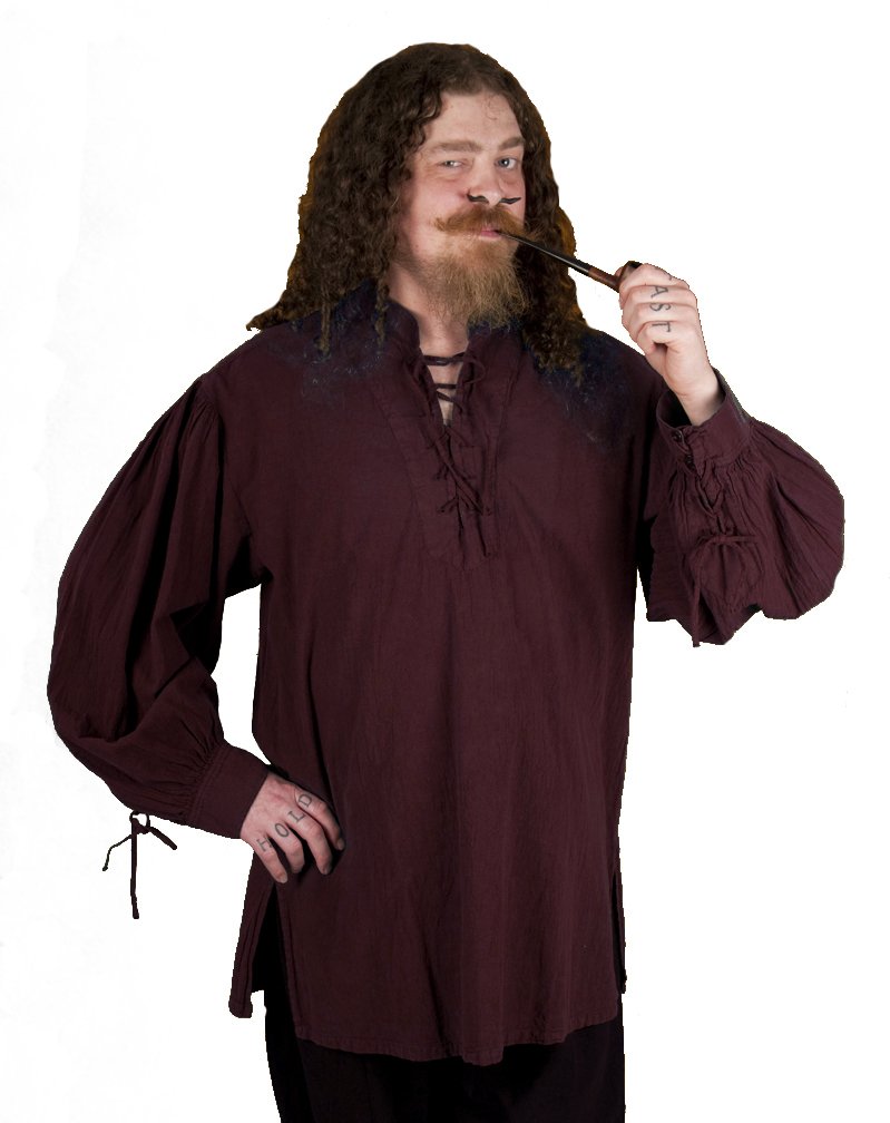 Authentic Pirate Shirt - Historically Accurate Privateer Costume Top for Men & Women | Perfect for Halloween, Cosplay, Renaissance Fairs & Pirate Themed Parties