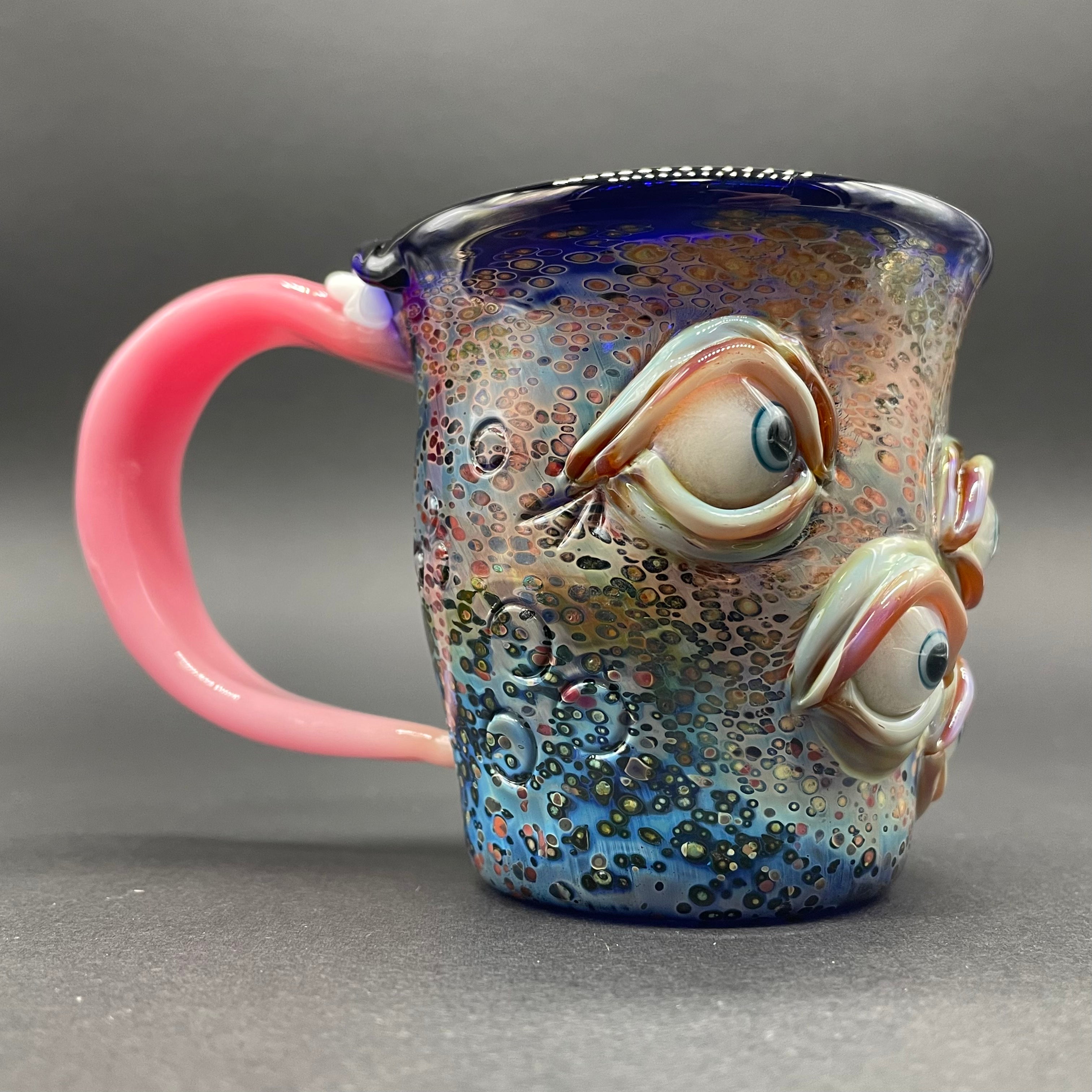 Handmade Blown Glass Tea Cup - Elegant & Durable for Hot & Iced Tea | Perfect for Home, Office & Tea Ceremonies