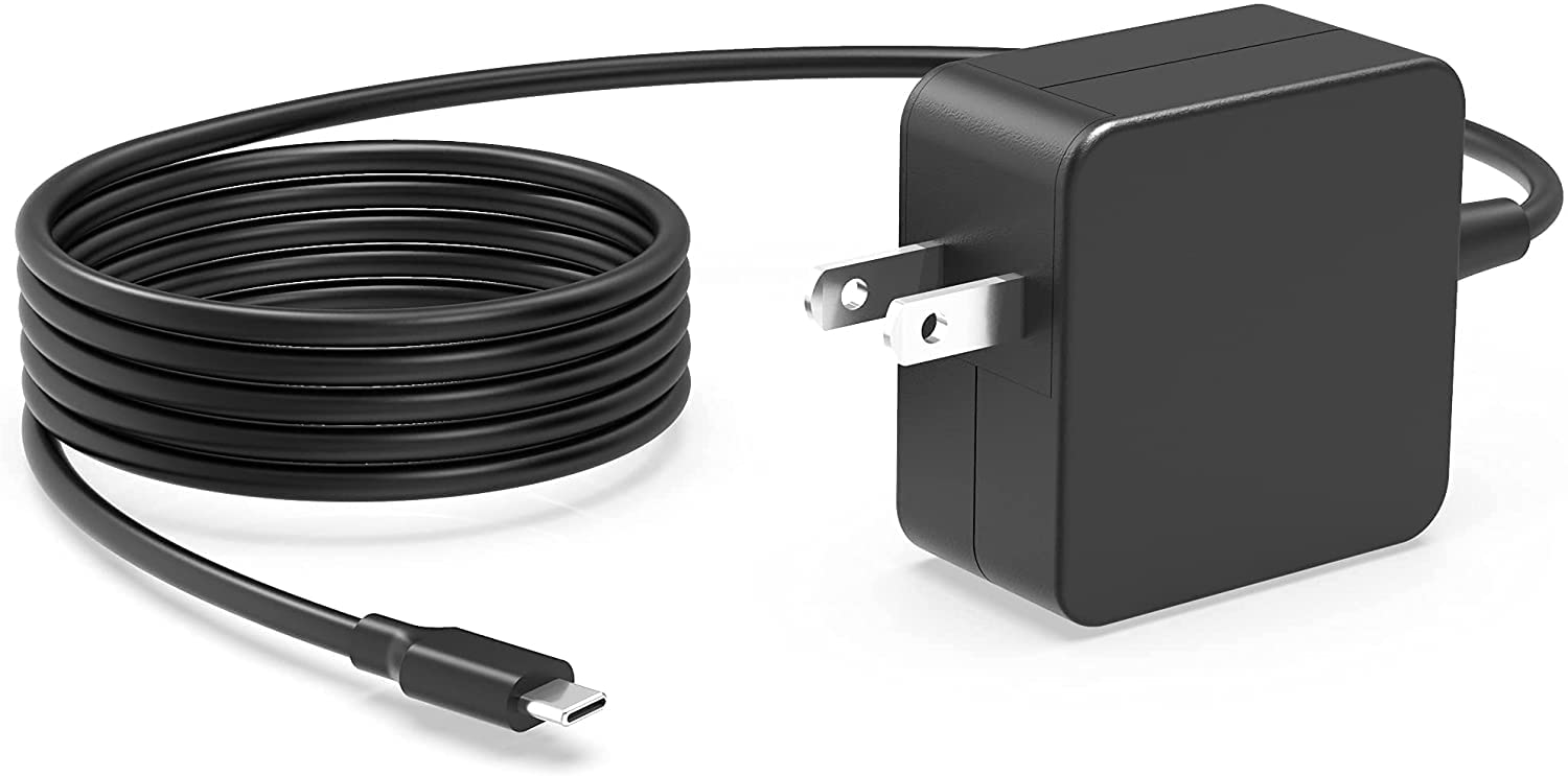 45W Fast USB-C Charger for Asus Chromebook - UL Certified Safe Charging with 7.5FT Cable | Portable Laptop Charger for Home, Office & Travel