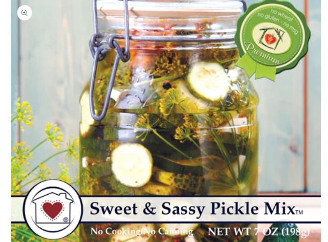 Sweet & Sassy Pickle Mix - Tangy & Crunchy Pickling Spice Blend for Canning, Sandwiches & Charcuterie Boards | Perfect for Homemade Pickles, Burgers & Party Snacks