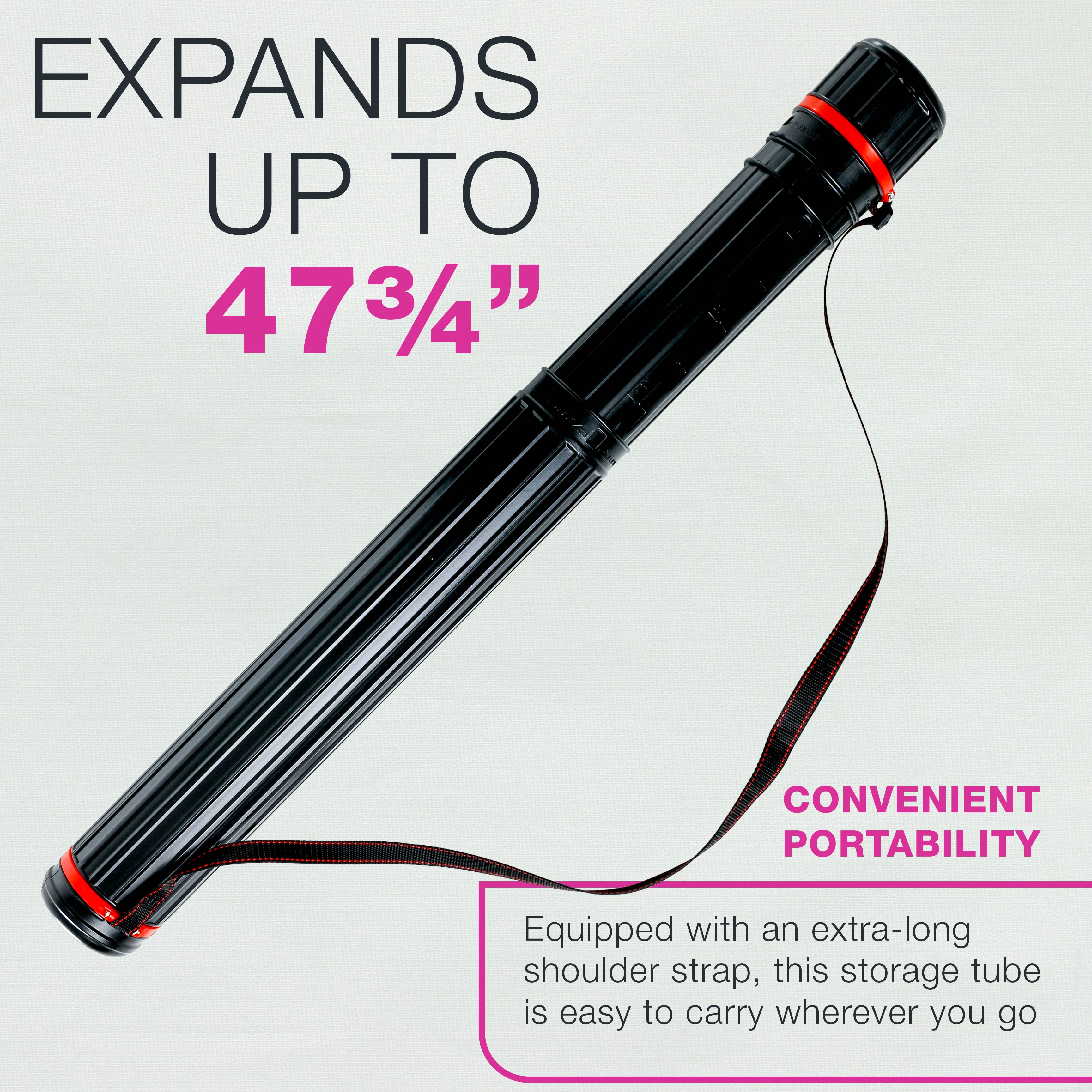 Telescoping Adjustable Poster Tube 30.25