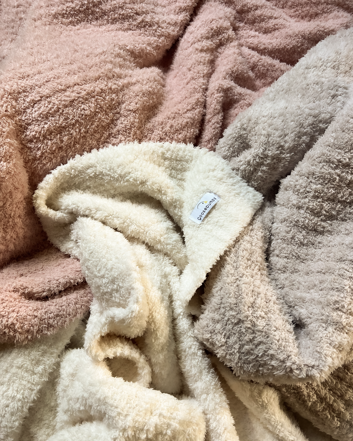 Home Collection Tan & Ivory Stripe Throw Blanket - Soft Cozy Decorative Couch Bedroom Decor for Winter Warmth
