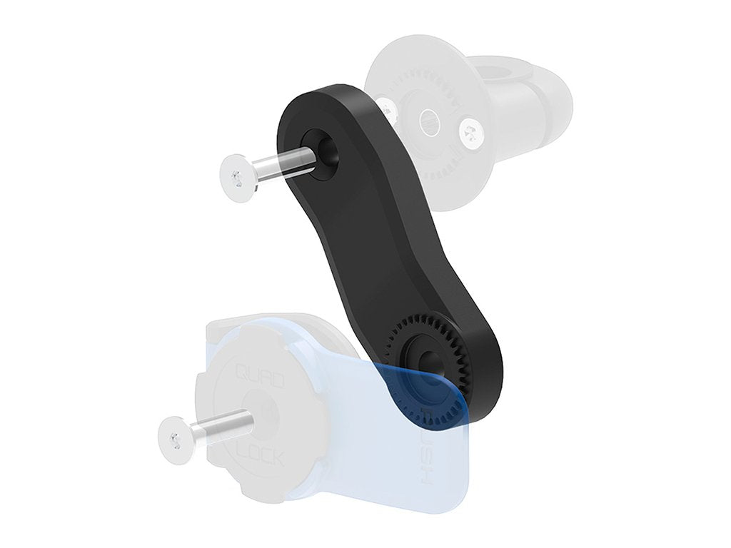 Quad Lock 360 Arm Extension (50mm) - Adjustable Phone Mount for Bikes, Motorcycles & Cars - Perfect for Cycling, Commuting & Outdoor Adventures