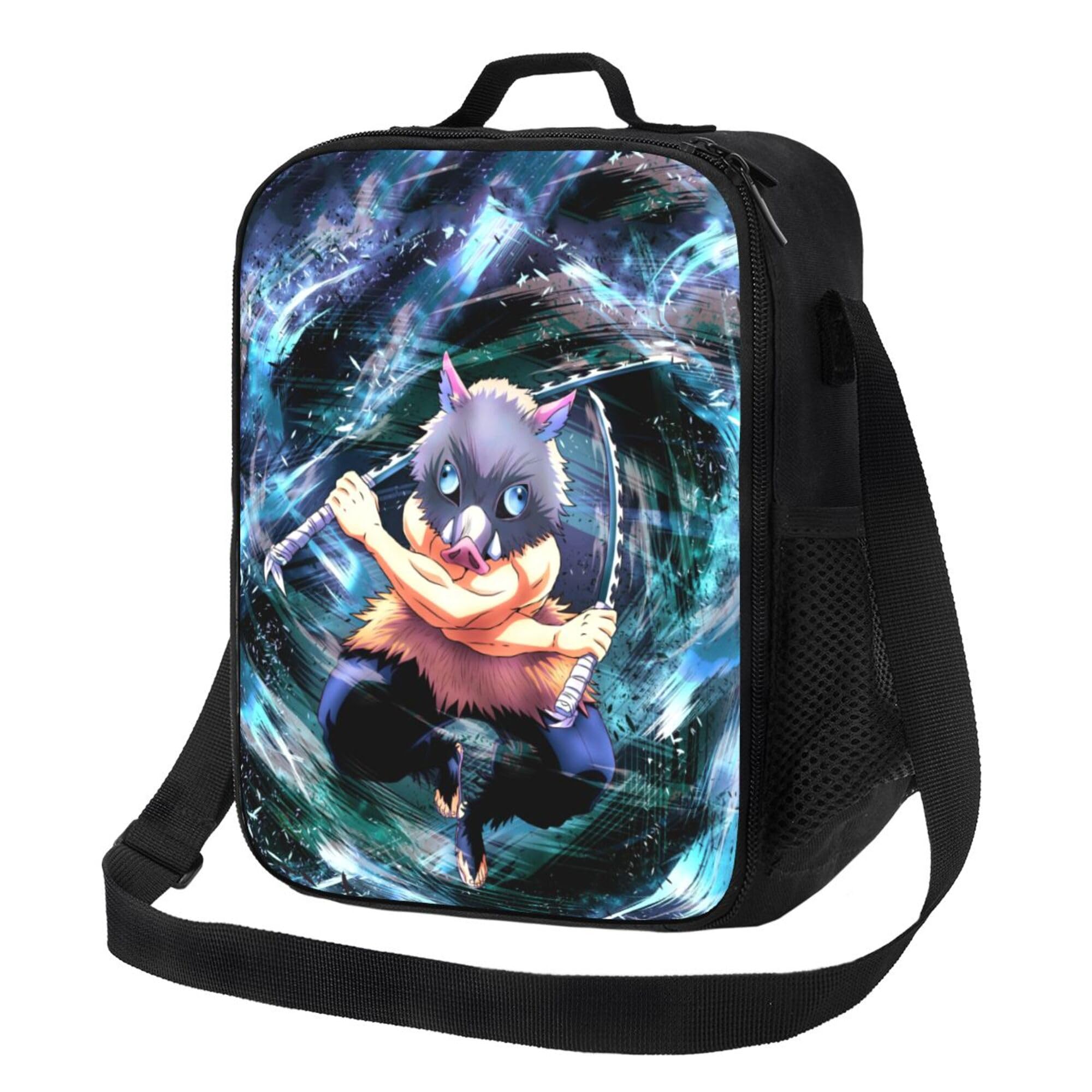 Insulated Lunch Box for Women, Men, Boys & Girls - Large Capacity Cooler Bag for School, Work & Picnic | Lightweight Lunch Tote with Cartoon Design | Perfect for Office, Travel & Outdoor Activities