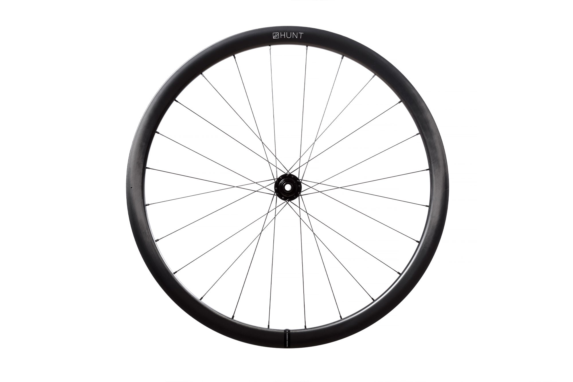 HUNT 35 Carbon Gravel Wheelset - Lightweight & Durable for Off-Road Cycling | Perfect for Adventure Riding, Bikepacking & Trail Exploration