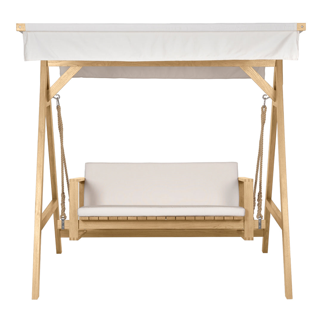 BK17 A-Frame Swing Sofa Stand - Heavy Duty Outdoor Patio Hanging Chair Support for Porch, Garden, and Backyard Relaxation