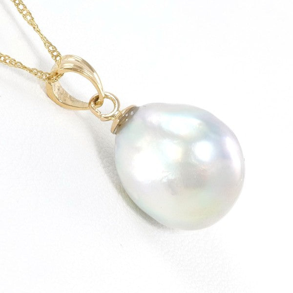 18K Yellow Gold Pearl Necklace for Women - Elegant & Timeless Jewelry Gift for Brides, Anniversaries & Special Occasions
